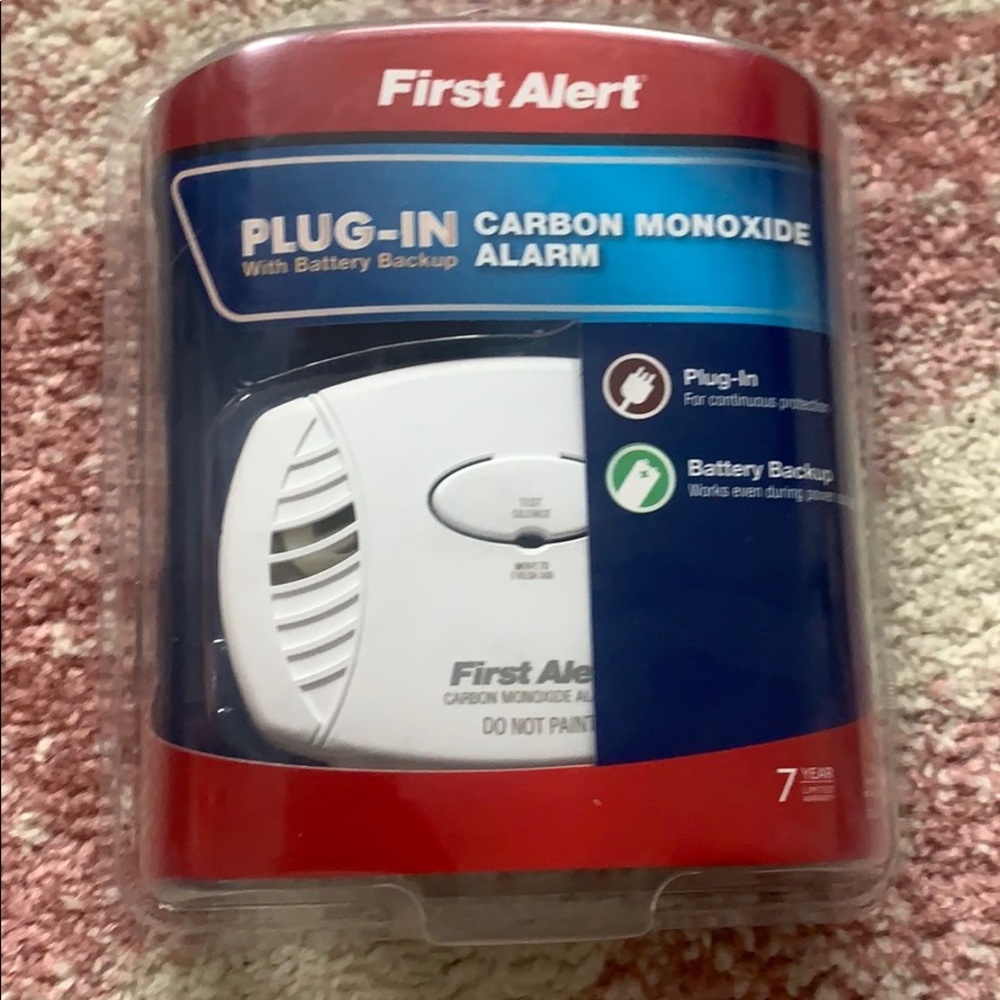 Carbon monoxide detector. Never opened!